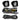 S1 Black Flush Mount LED Light Pod Reverse Kit - Universal