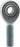 Rod End, JMX/JMXL Series, 5/8 in.-18 LH, Male Threads, 3-piece, Alloy Steel, 0.625 in. Bore, Each