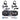 RRP696 2-Place Intercom with OTU Headsets - Topspeed
