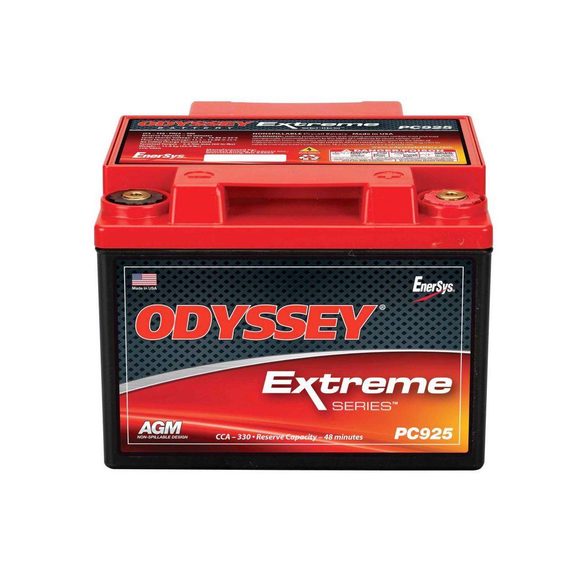 Pc925 PC925 Battery, Dry Cell, 12 V, Deep Cycle/Starting, 380 Cold Cranking ...