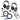 "Plus 2" AlphaBass Headset and Cable Expansion Kit - Topspeed