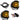 LP4 Pro LED - Driving/Combo; Amber; Pair - Topspeed