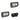 S2 Sport Black LED Auxiliary Driving/Combo Light Pod Pair - Universal