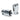 (EVOLUTION POWER) (UTV23) EVP Racing Captain's Choice Muffler With Dynamic Twin Exit Dual Wall 4.0'' Mufflers Tip Can-Am Maverick R - Topspeed