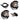 LP4 Pro LED - Driving/Combo; Clear; Pair