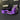 Googles Purple Strap,Frame and Magnetic Smoke Mirror Lens with Clear Lens
